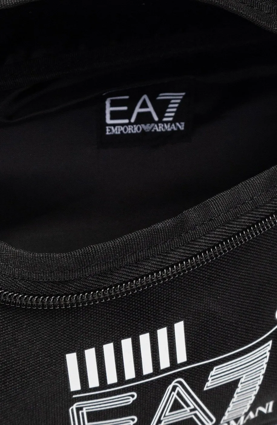 Ea7 Emporio Armani Logo-Printed Zipped Belt Bag