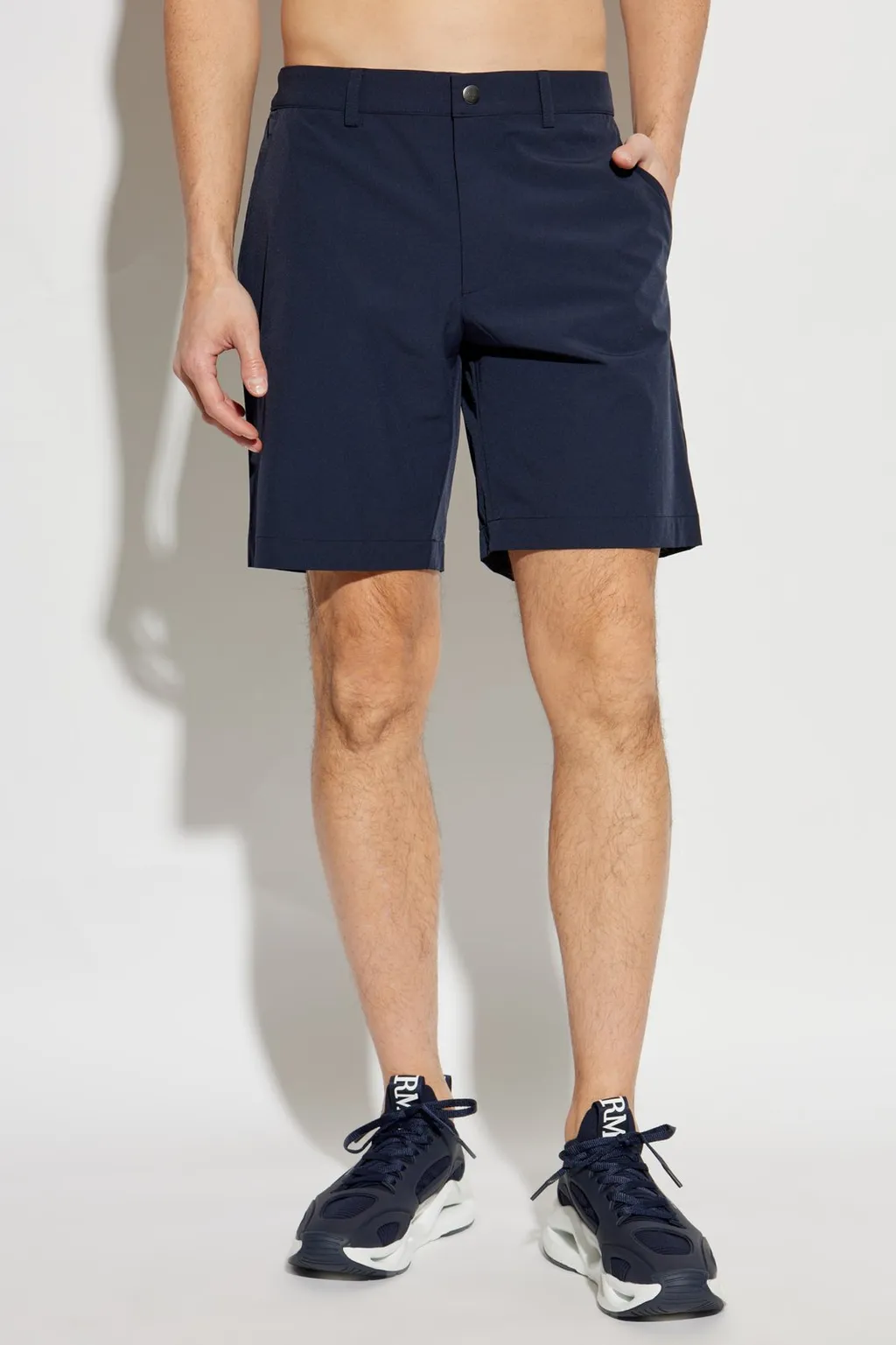 Ea7 Emporio Armani Logo Print Shorts
