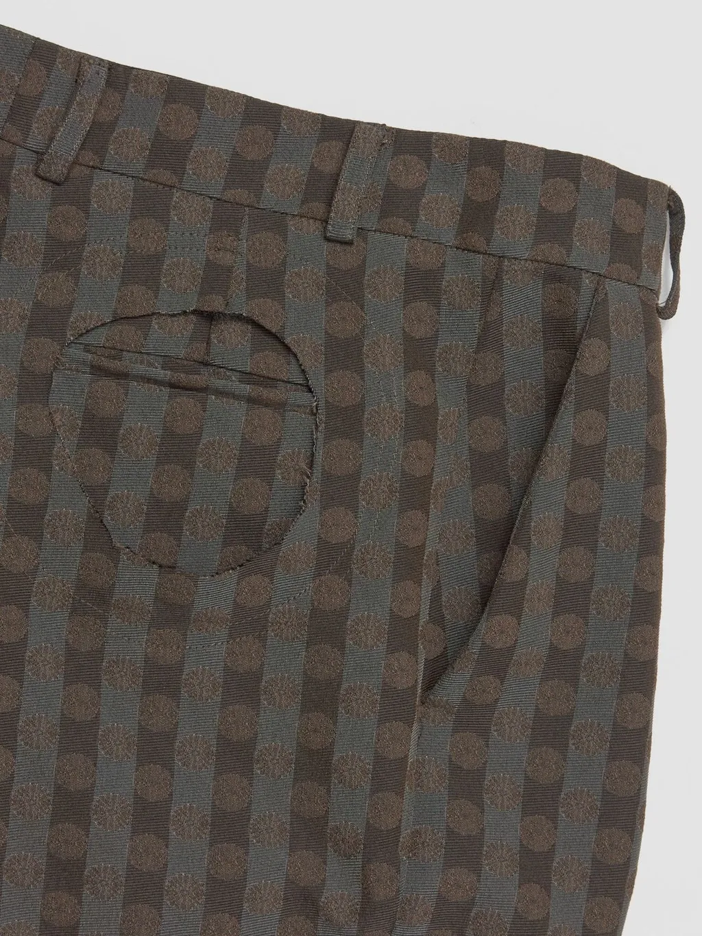 Edward Cuming Patterned Relaxed Pants