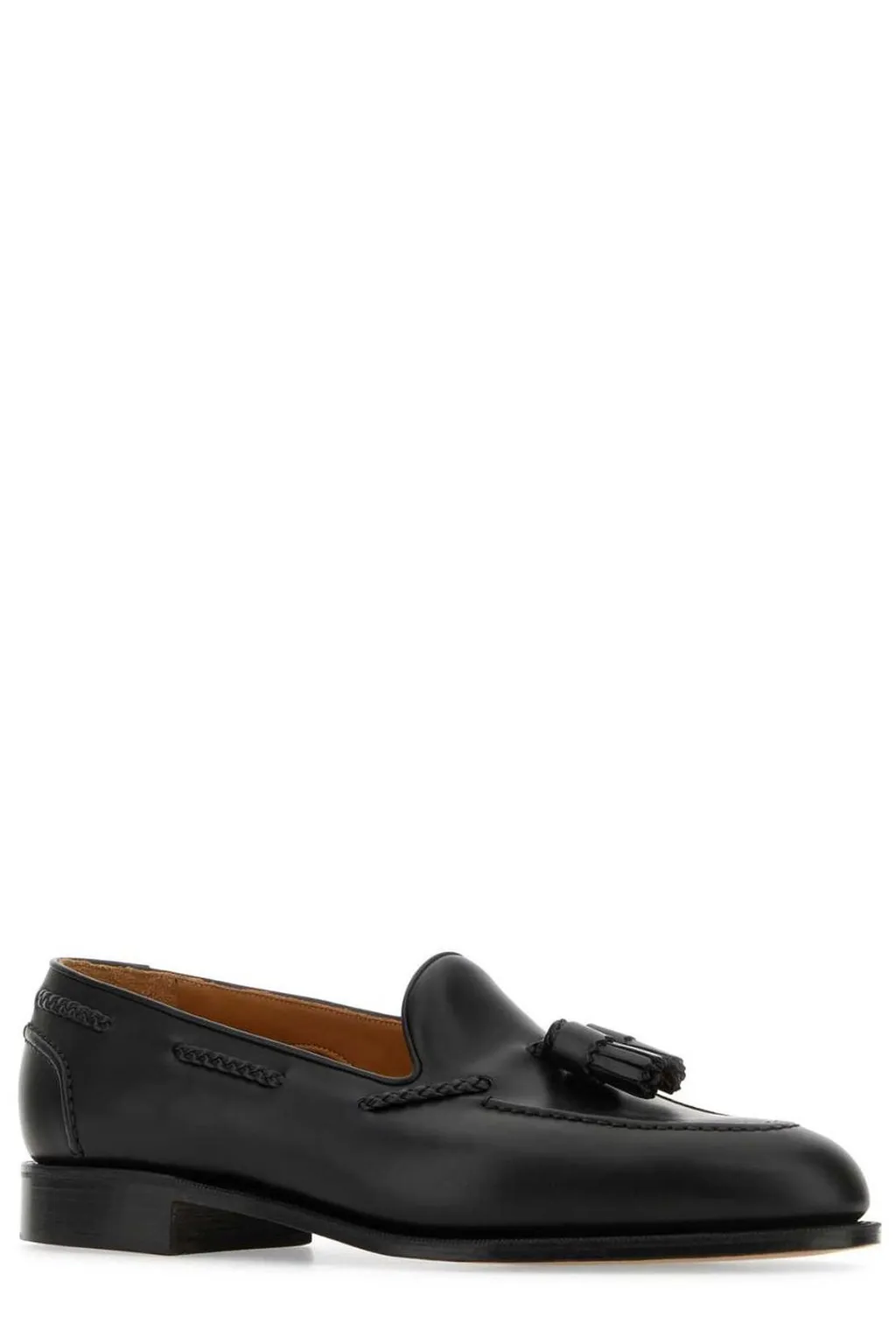 Edward Green Almond Toe Slip-On Loafers