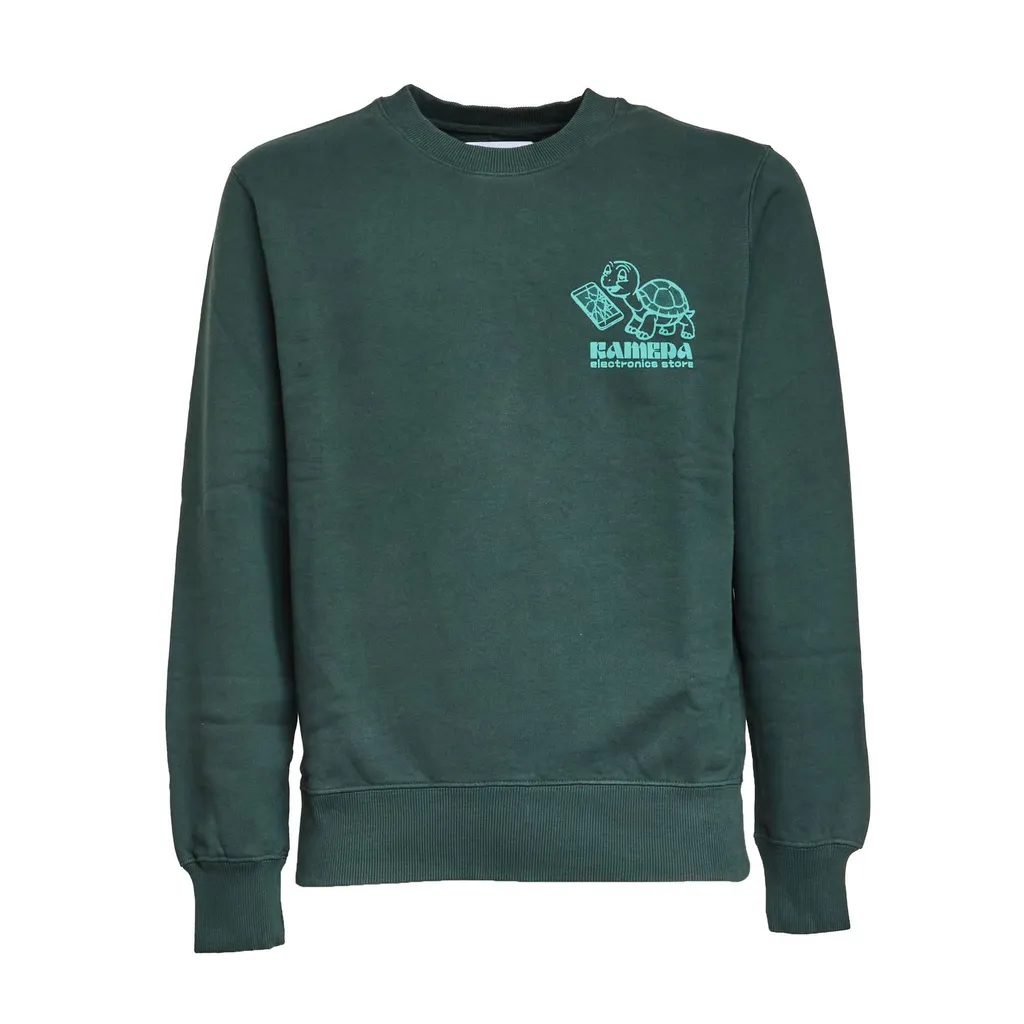 Edwin Kamera Printed Crewneck Sweater