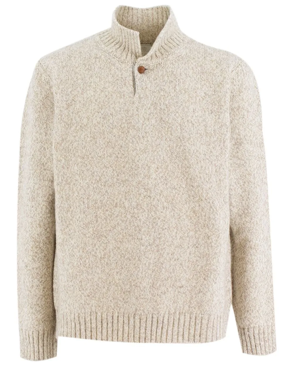 Eleventy Buttoned Crew Neck Knitwear