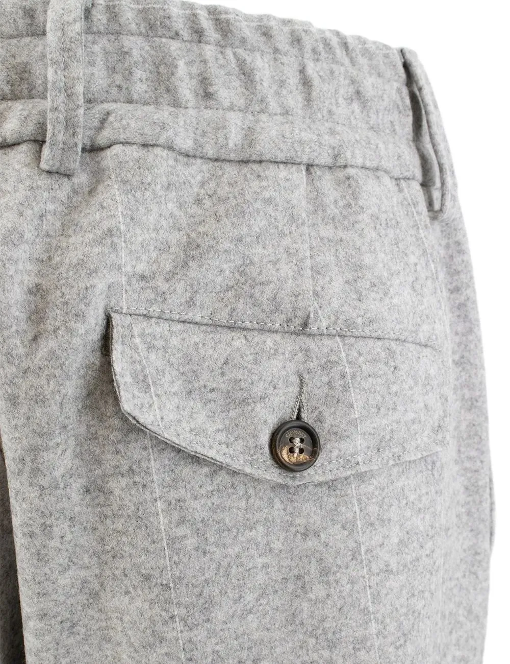 Eleventy Elasticated Wool Pants