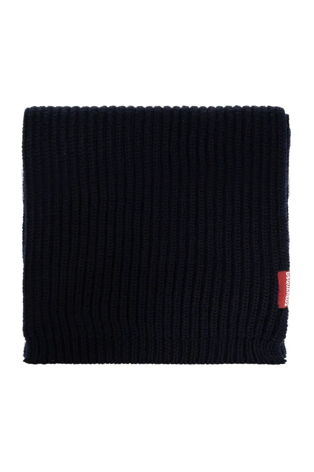 Dsquared2 Logo Patch Scarf-Beanie Set