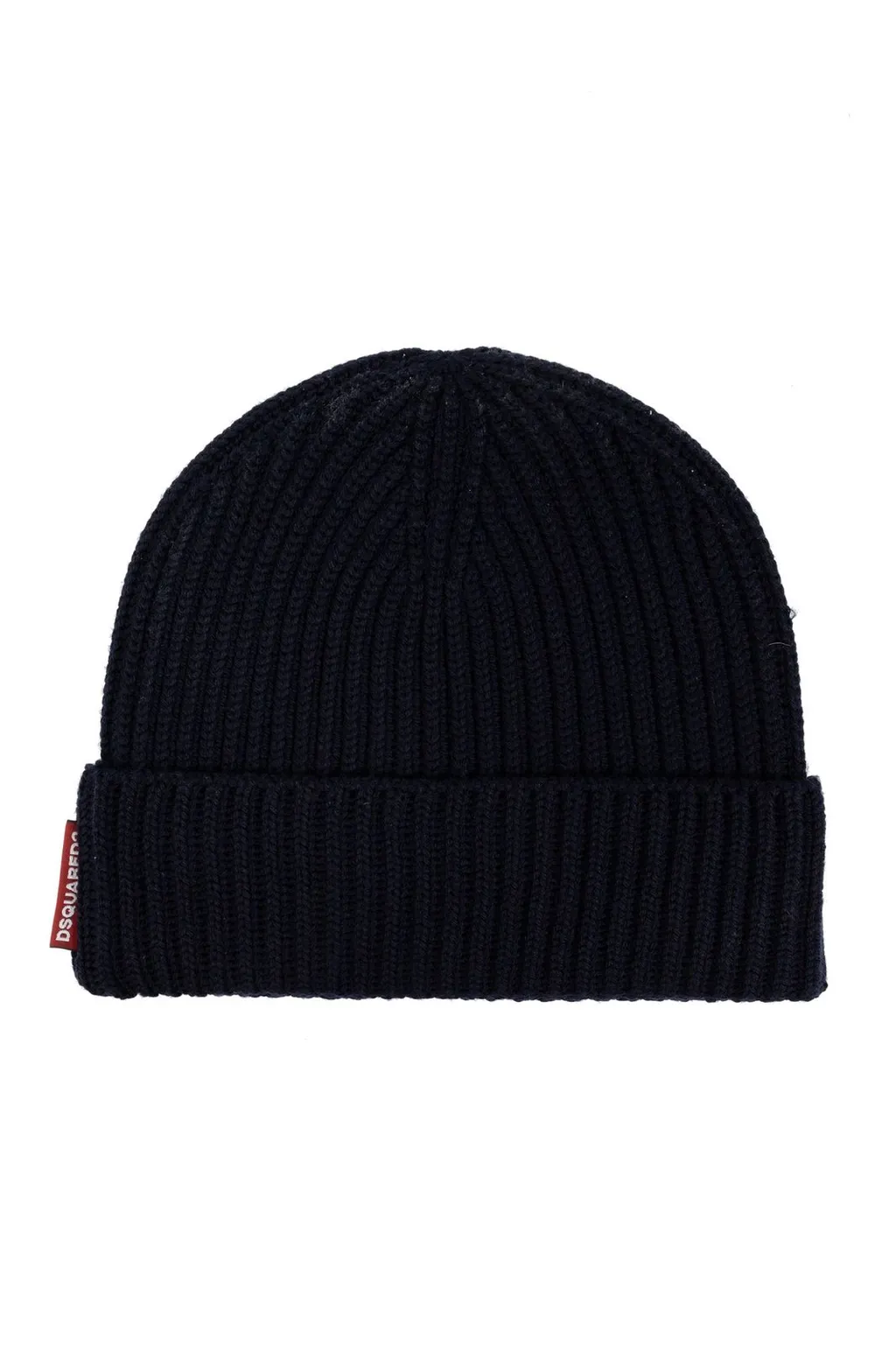 Dsquared2 Logo Patch Scarf-Beanie Set