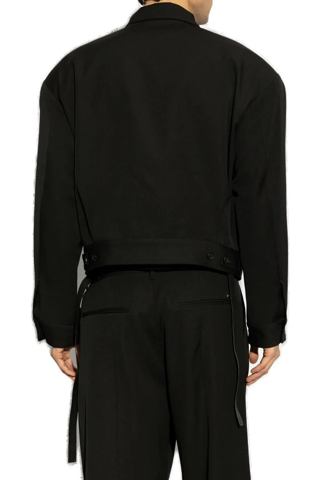 Dsquared2 Zip-Up Cropped Jacket