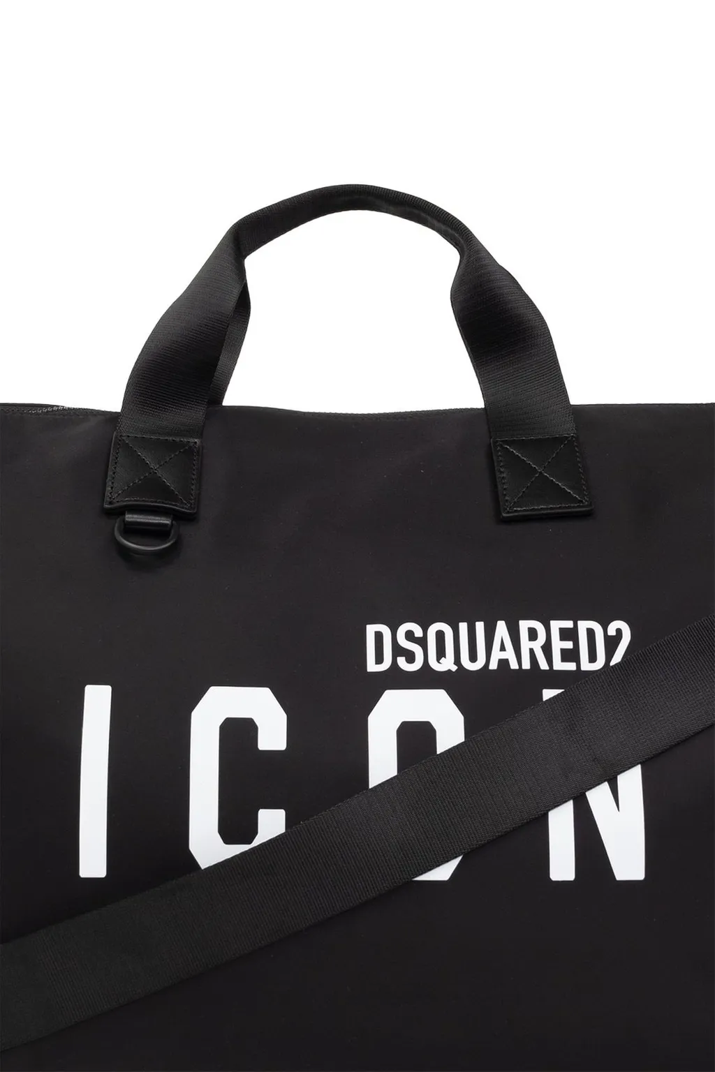 Dsquared2 Logo-Printed Zipped Tote Bag
