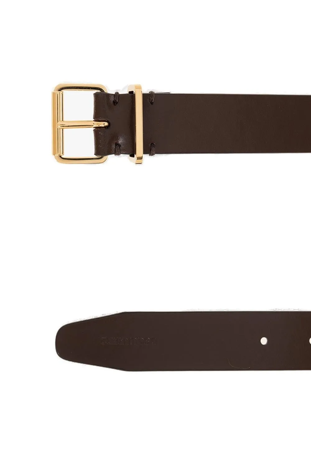 Dsquared2 Logo Embossed Buckle Belt