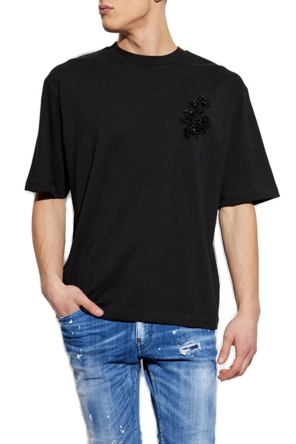 Dsquared2 Embellished Crewneck T-Shirt