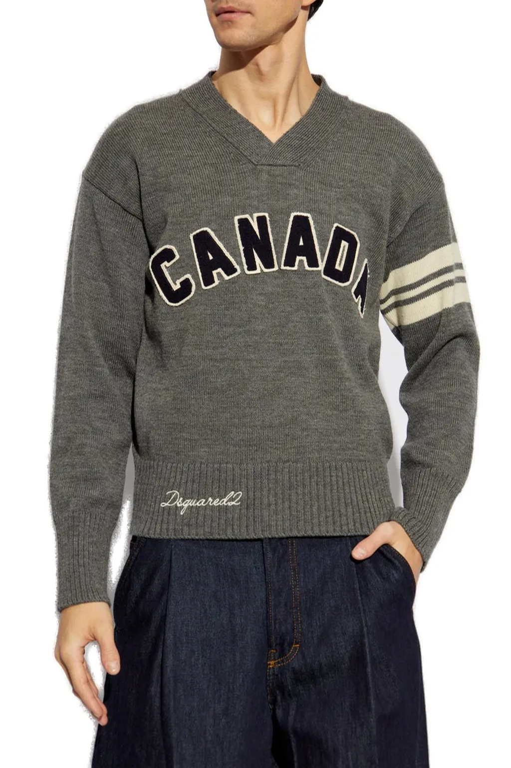 Dsquared2 Canada College V-Neck Jumper