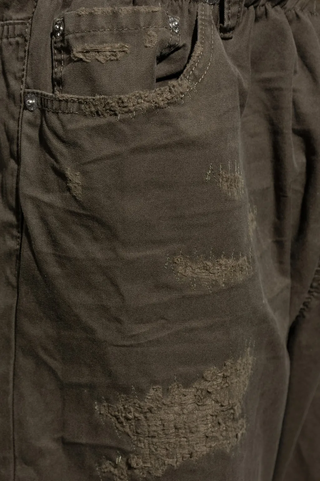 Dsquared2 Distressed Elastic Waist Trousers