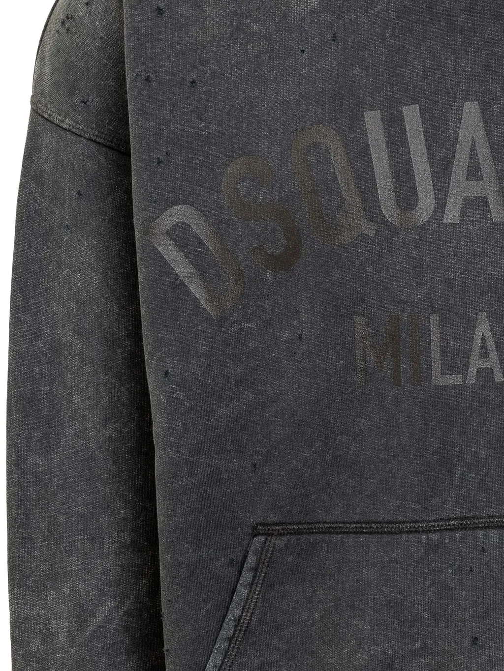 Dsquared2 Logo Printed Drawstring Hoodie