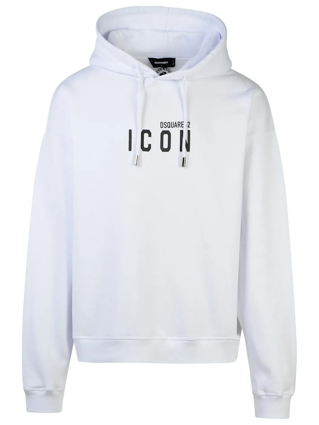 Dsquared2 Icon Logo Printed Drawstring Hoodie