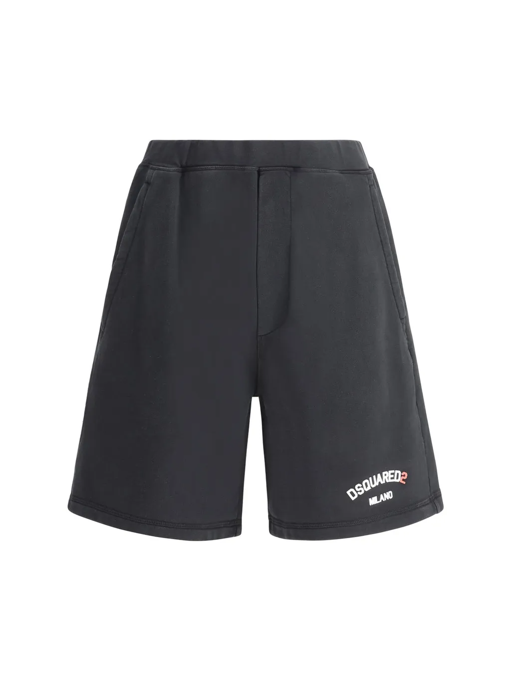 Dsquared2 Logo-Printed Elasticated Waistband Shorts