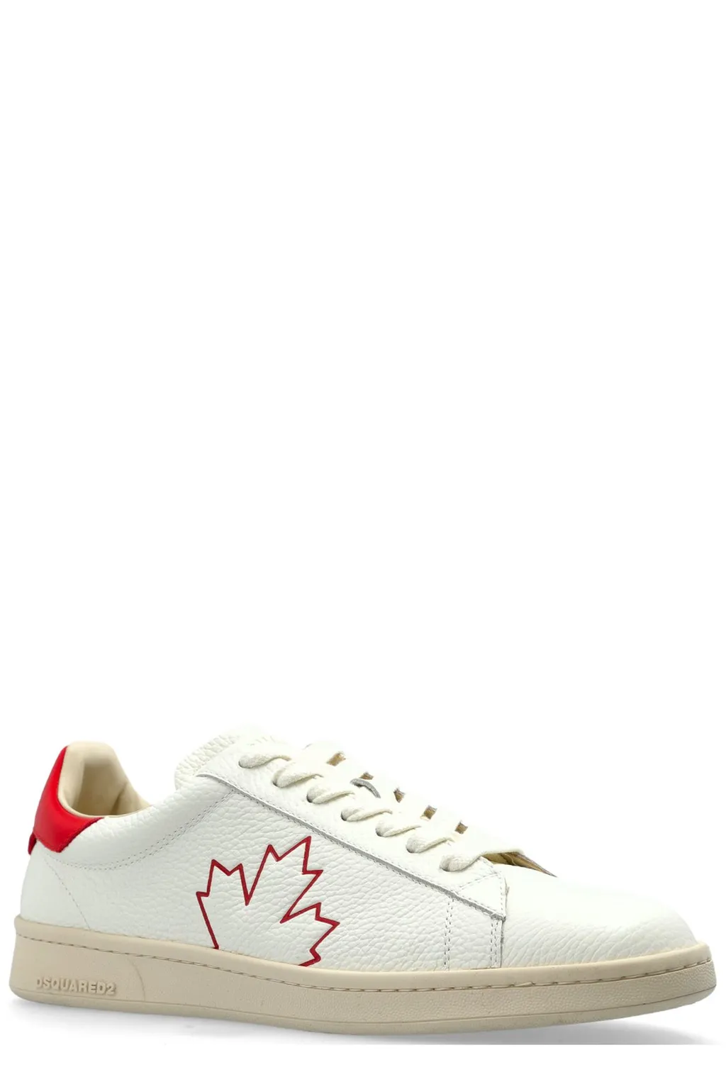 Dsquared2 Leaf Printed Low-Top Sneakers