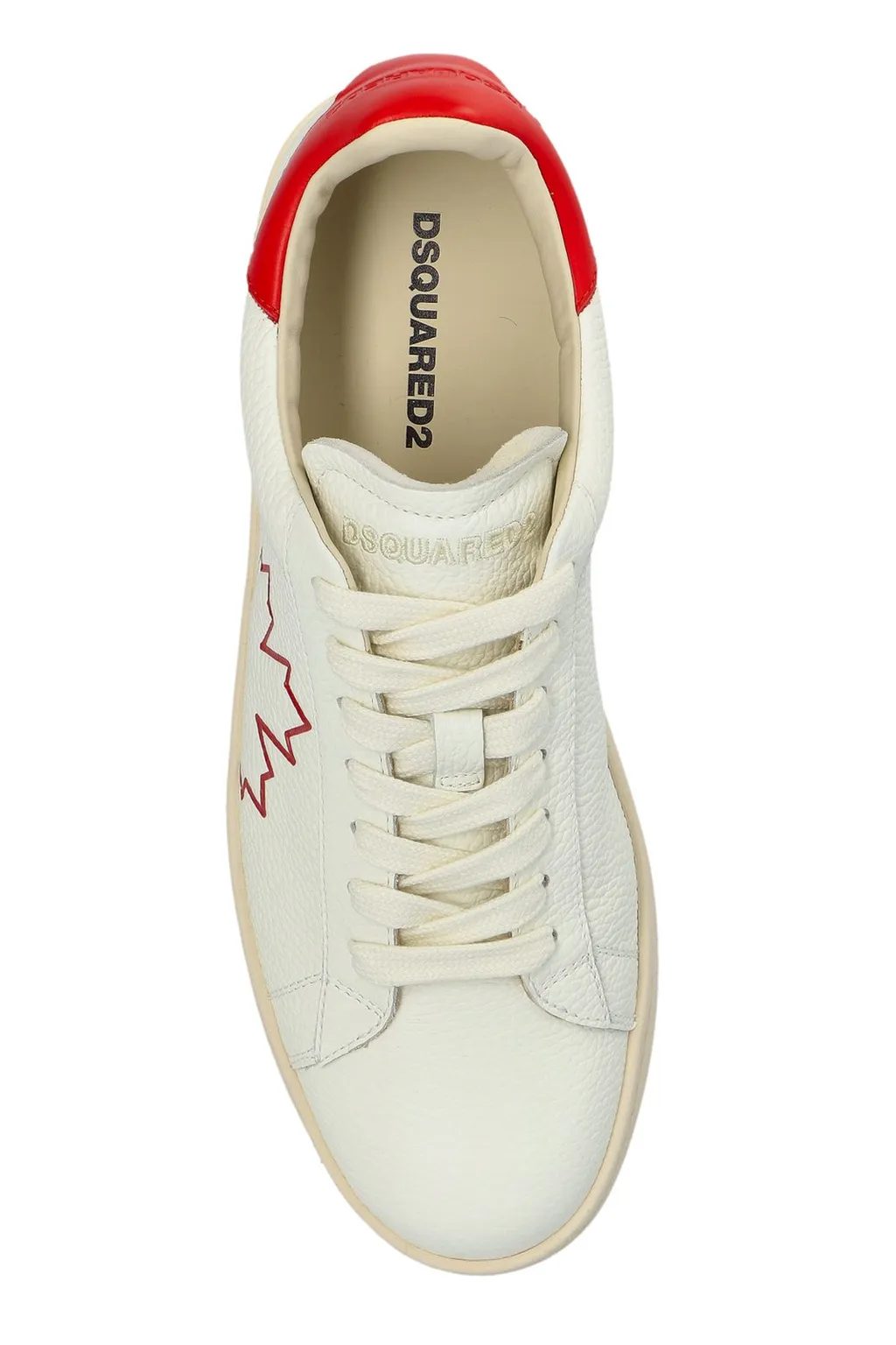 Dsquared2 Leaf Printed Low-Top Sneakers