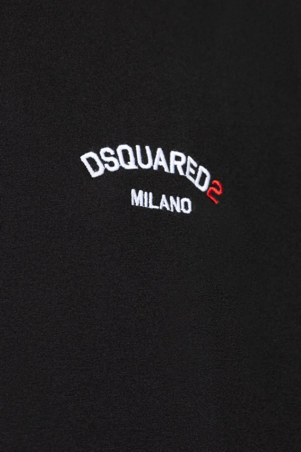 Dsquared2 Logo-Embroidered Crewneck T-Shirt