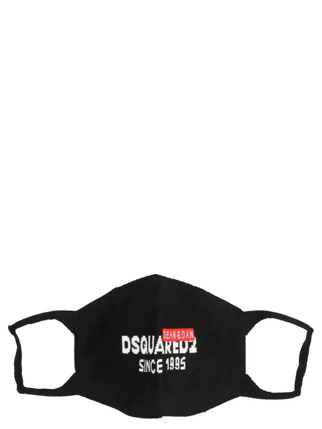 Dsquared2 Logo Intarsia Knitted Face Mask