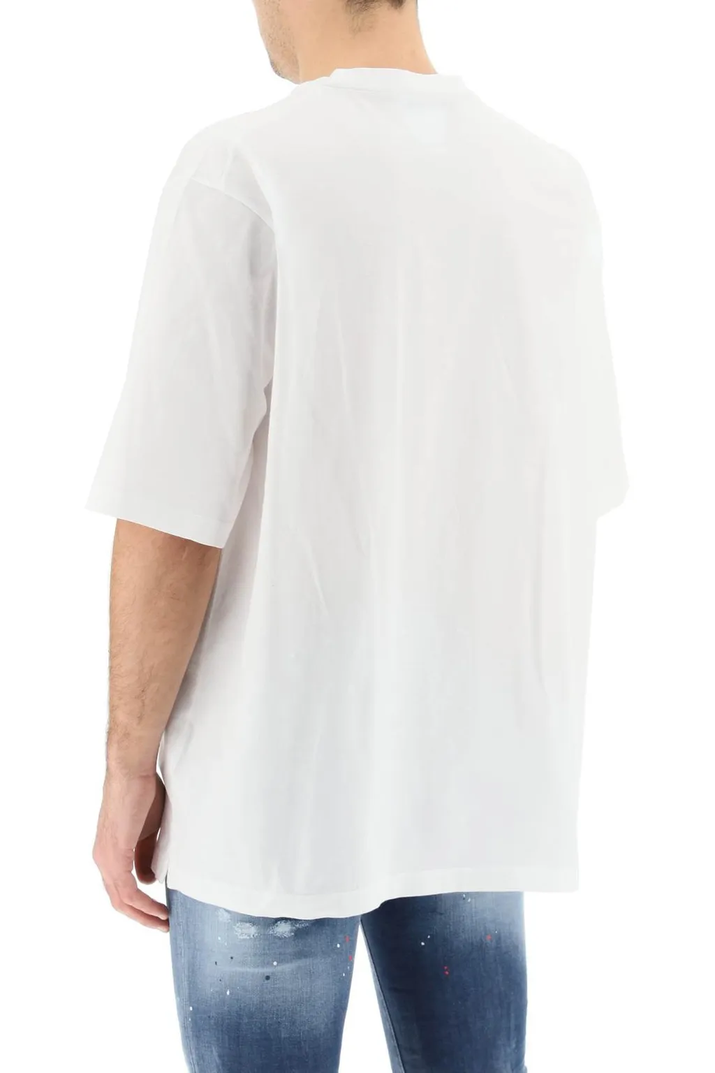 Dsquared2 Logo Printed Crewneck T-Shirt