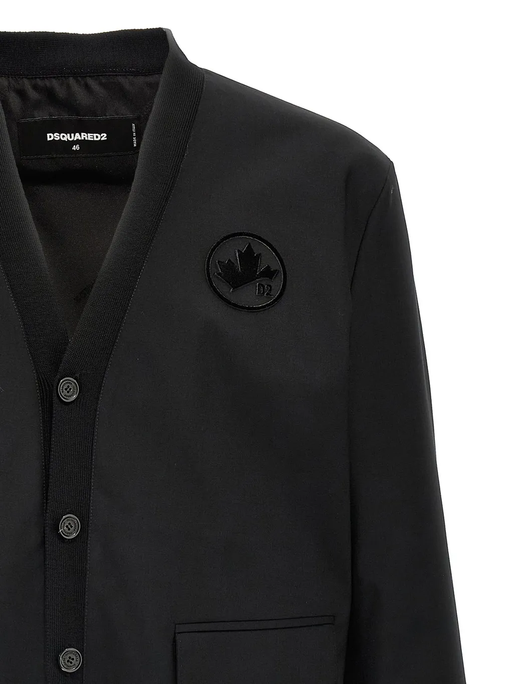 Dsquared2 Front Flap Pockets Cardigan