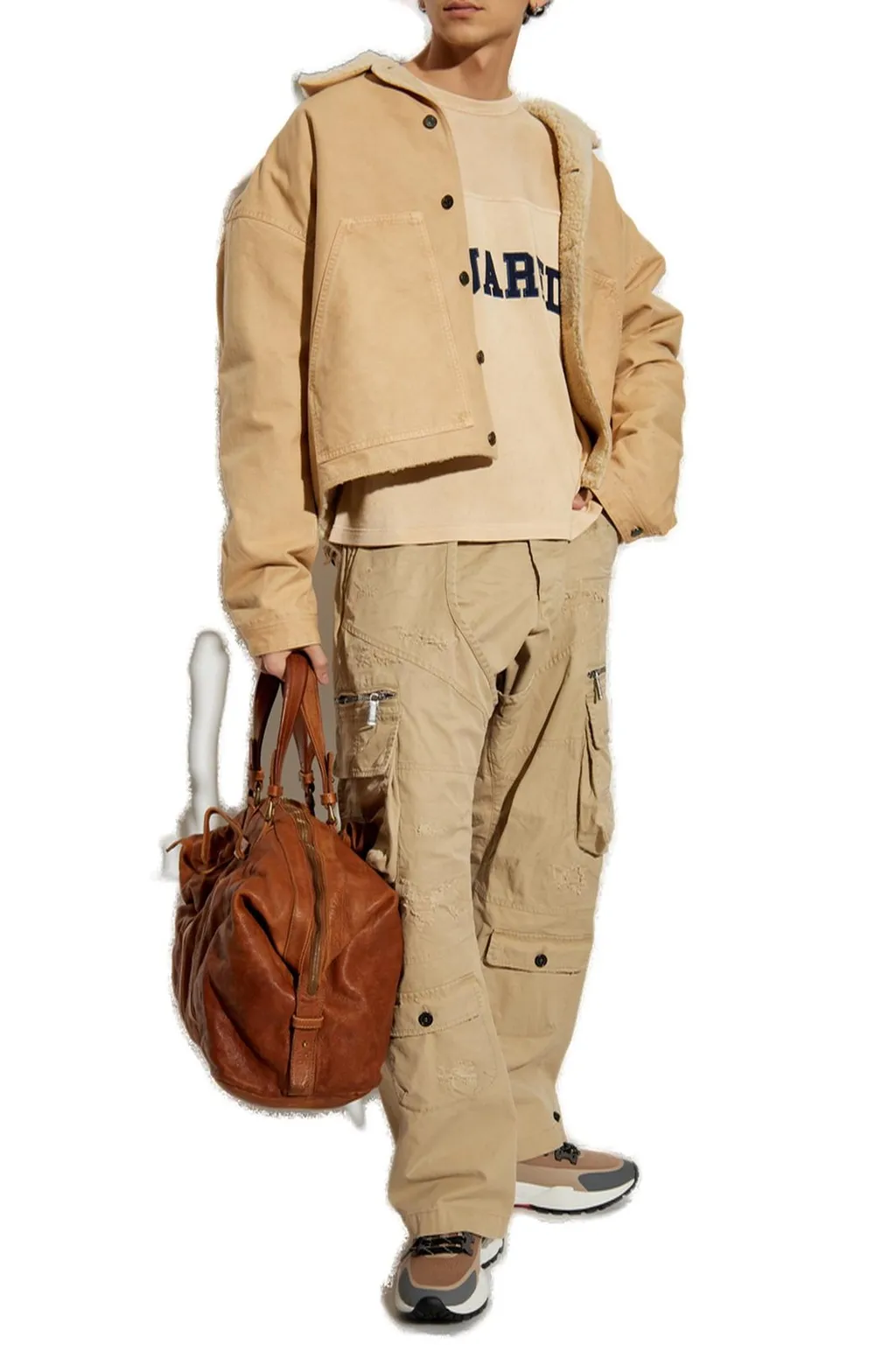 Dsquared2 Logo-Embroidered Crewneck Jumper