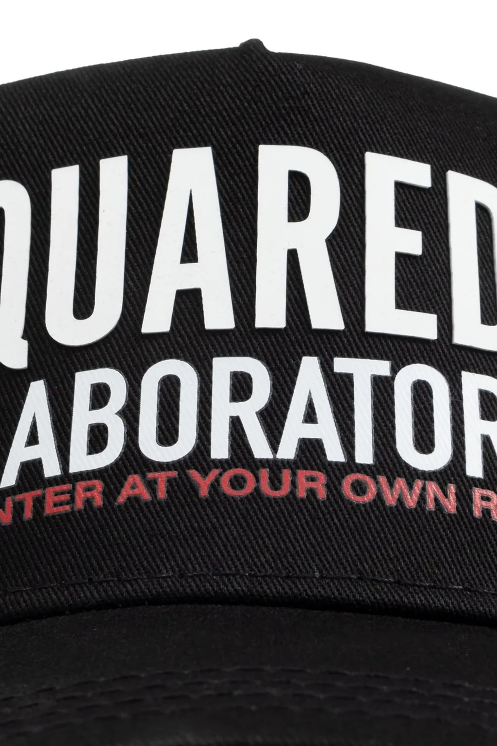 Dsquared2 Logo-Rubberised Baseball Cap