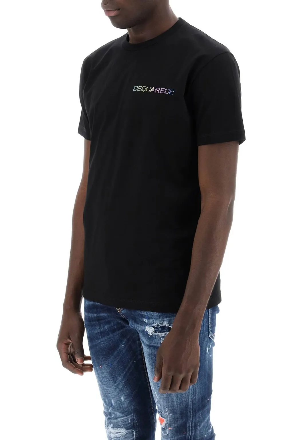 Dsquared2 Logo Printed Crewneck T-Shirt