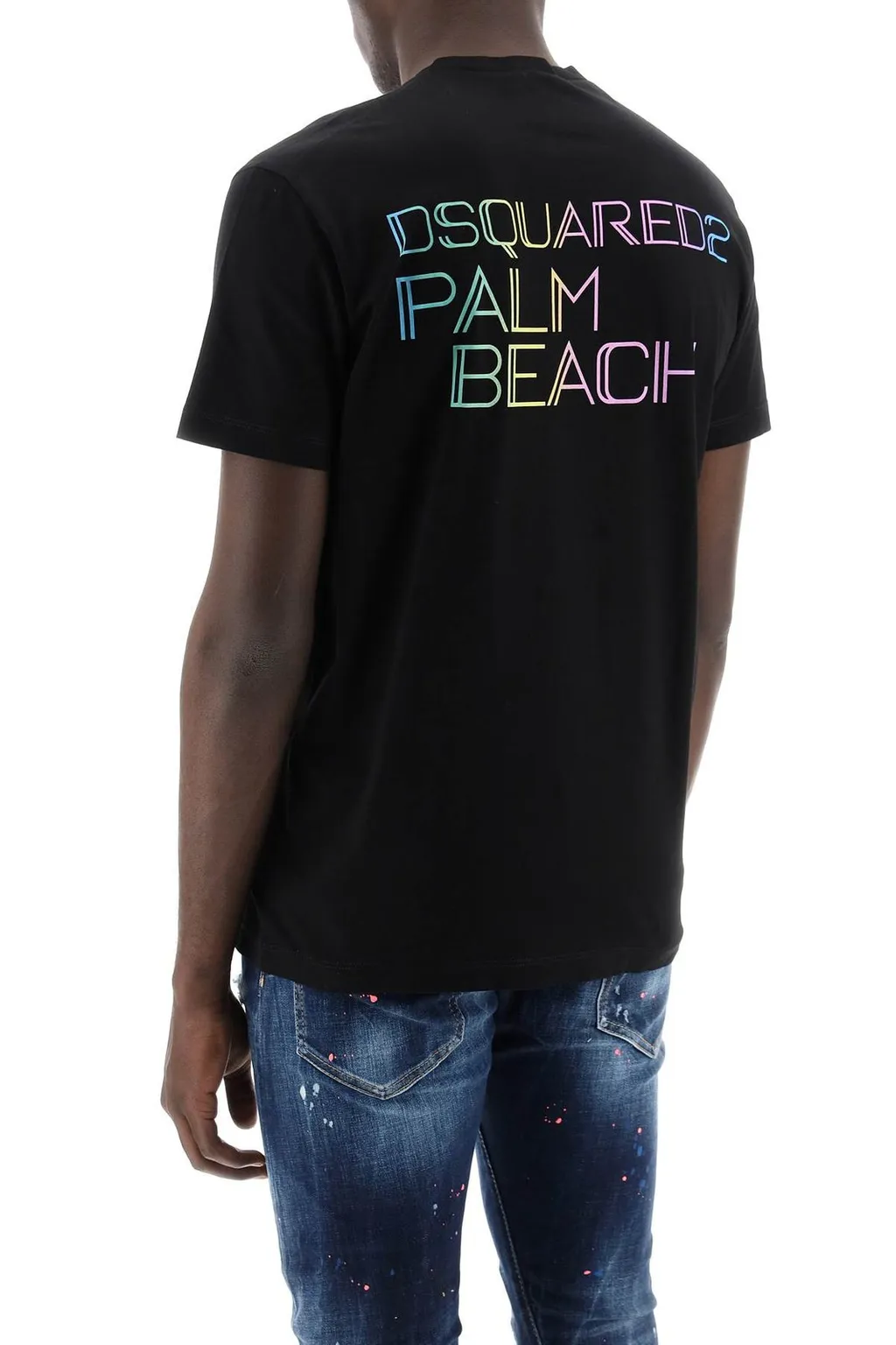 Dsquared2 Logo Printed Crewneck T-Shirt