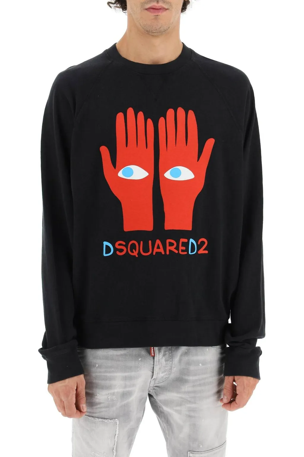 Dsquared2 Logo Printed Long-Sleeved Sweatshirt
