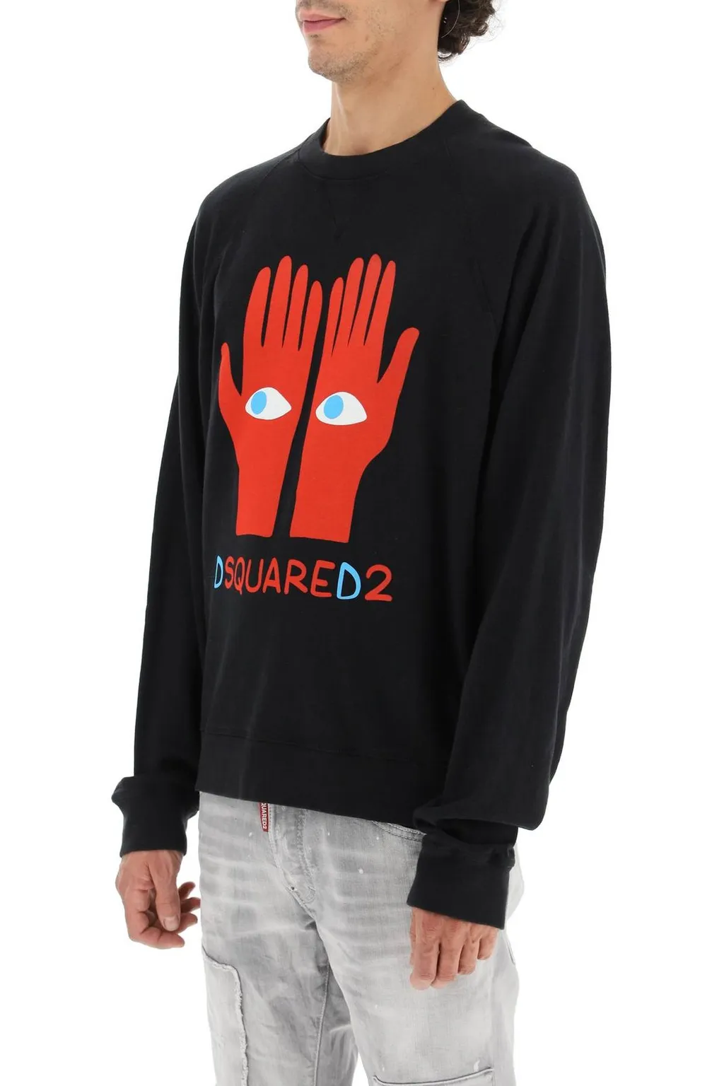 Dsquared2 Logo Printed Long-Sleeved Sweatshirt