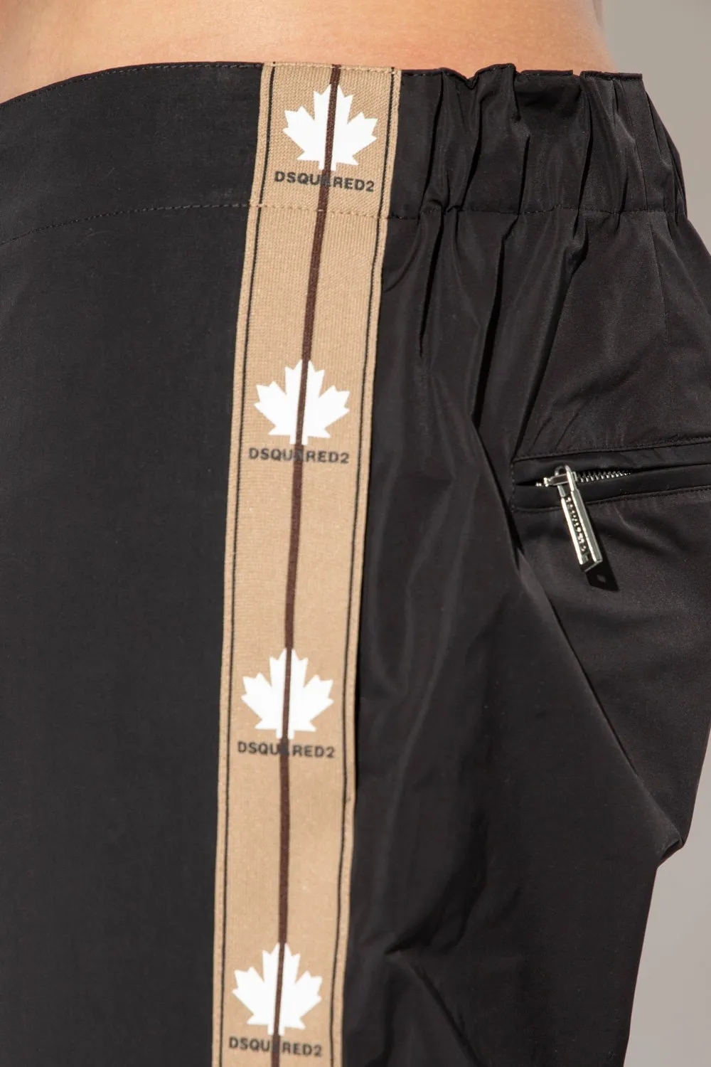Dsquared2 Side Striped Loose-Fit Pants