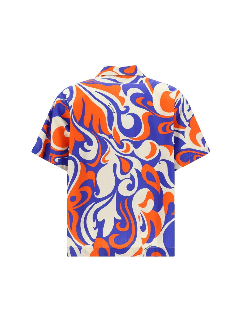Dsquared2 Abstract Print Short-Sleeved Shirt