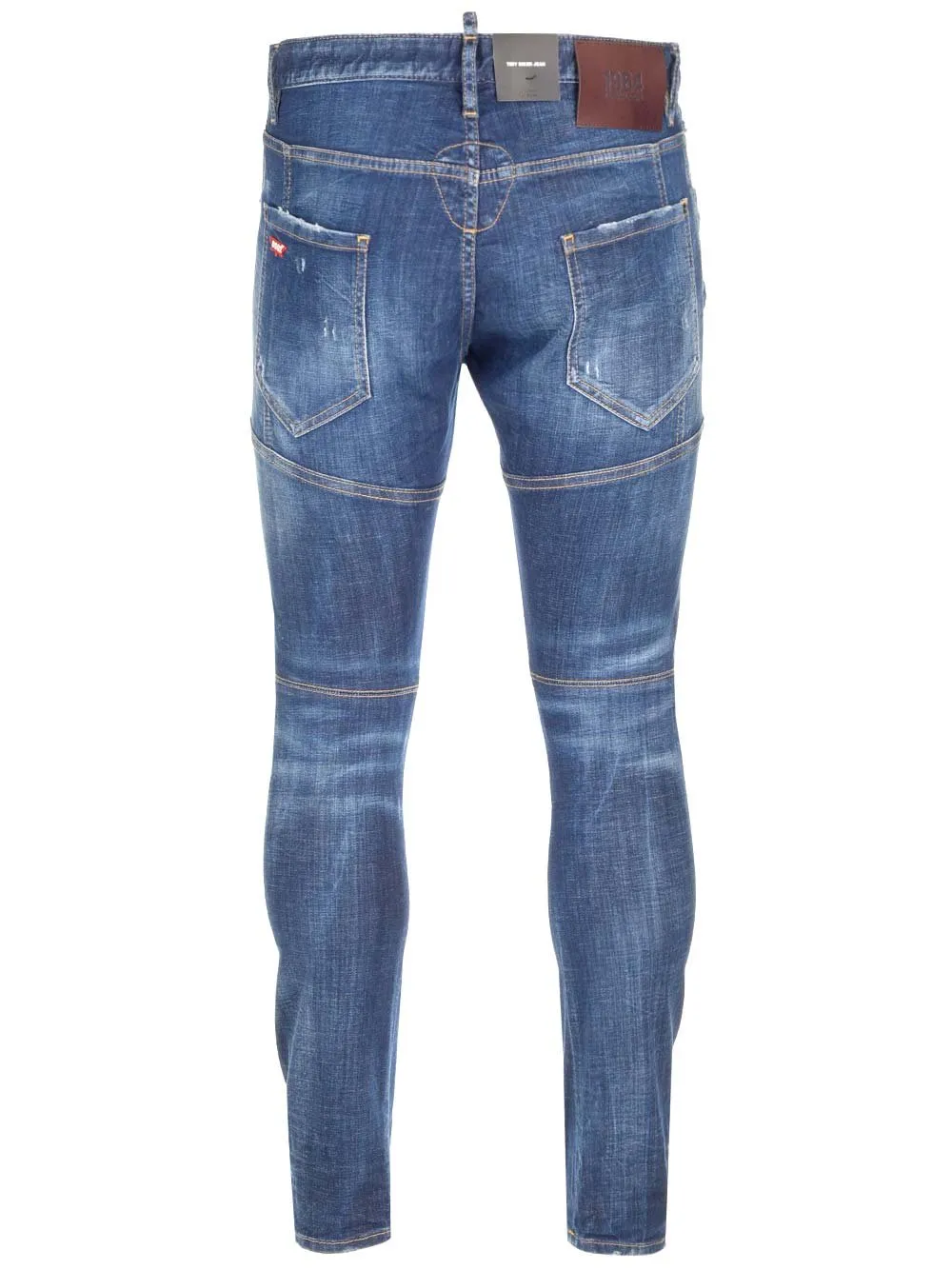 Dsquared2 Straight-Leg Diistressed Jeans