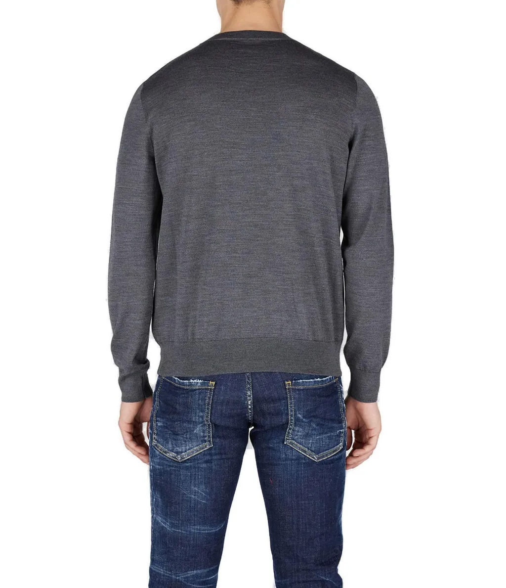 Dsquared2 Crewneck Long-Sleeved Knitted Jumper