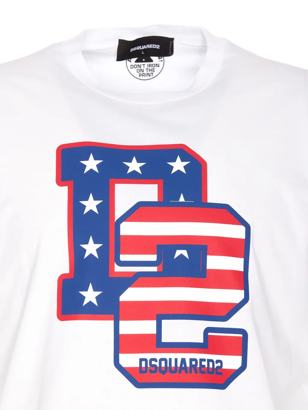 Dsquared2 Logo Printed Crewneck T-Shirt