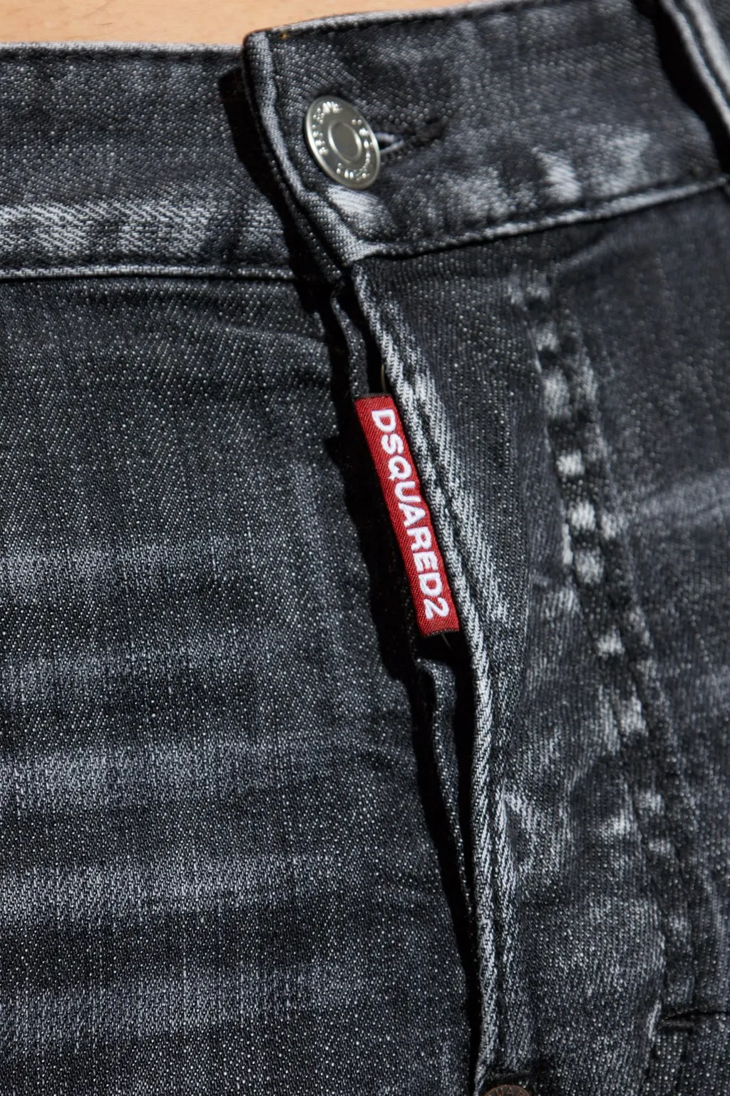 Dsquared2 Logo Patch Skater Jeans