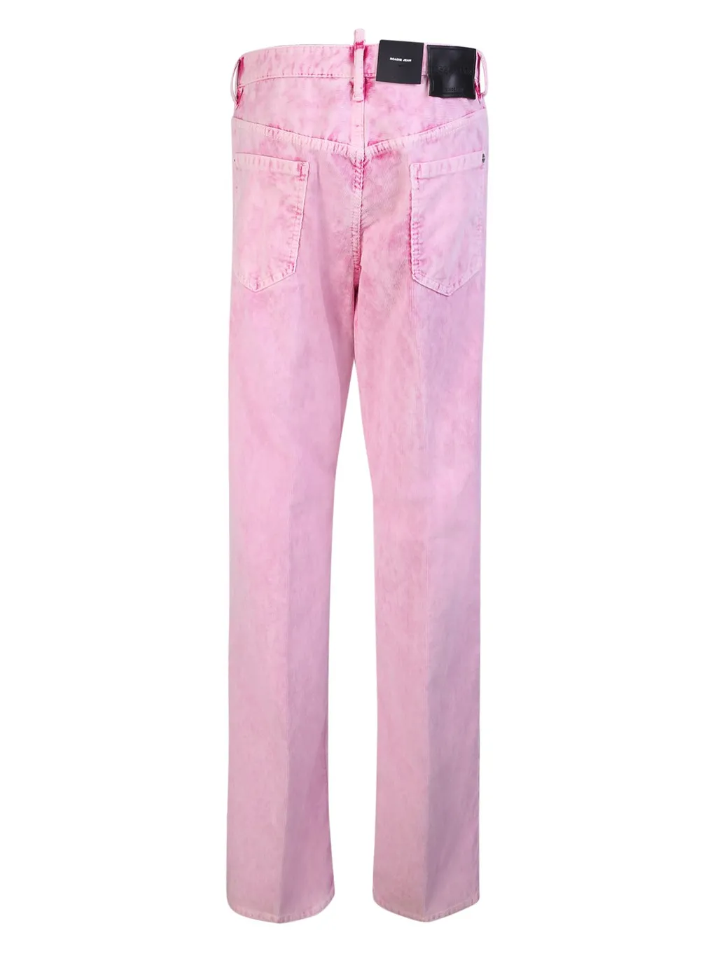 Dsquared2 Tie-Dyed Printed Stretched Straight Trousers