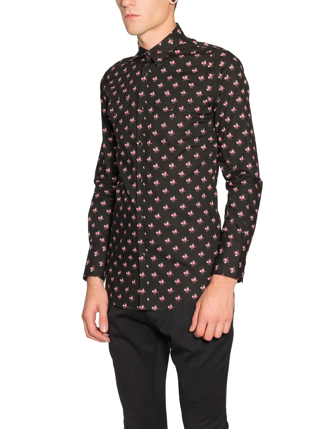 Dsquared2 Patterned Western Shirt