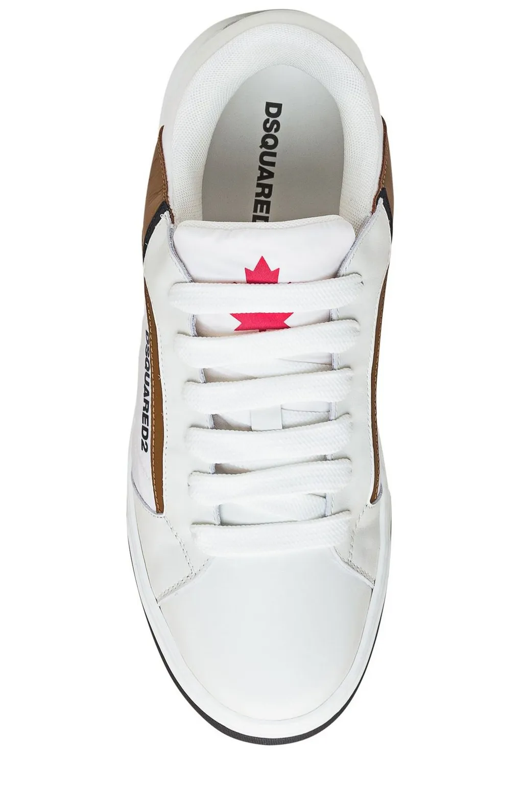 Dsquared2 Logo Printed Lace-Up Sneakers