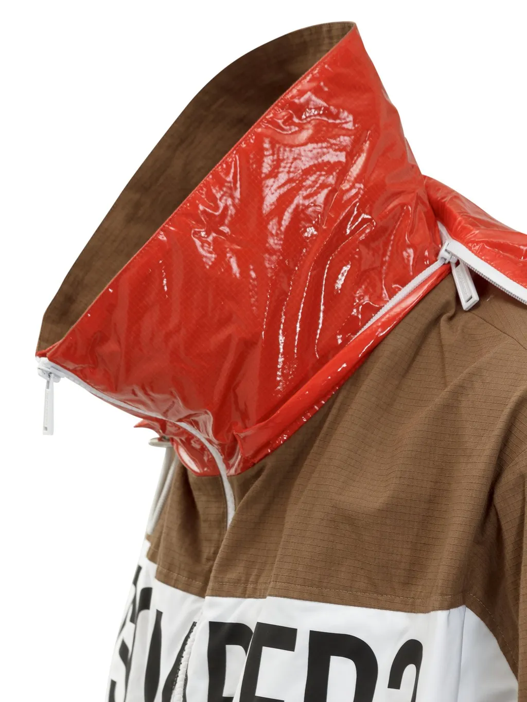 Dsquared2 Logo Printed Zipped Windbreaker