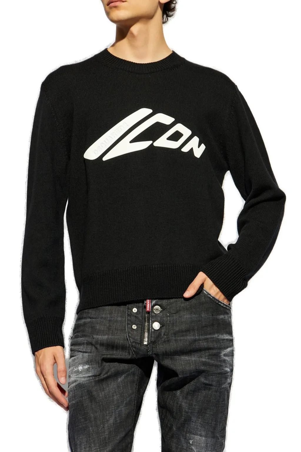 Dsquared2 Long-Sleeved Crewneck Jumper