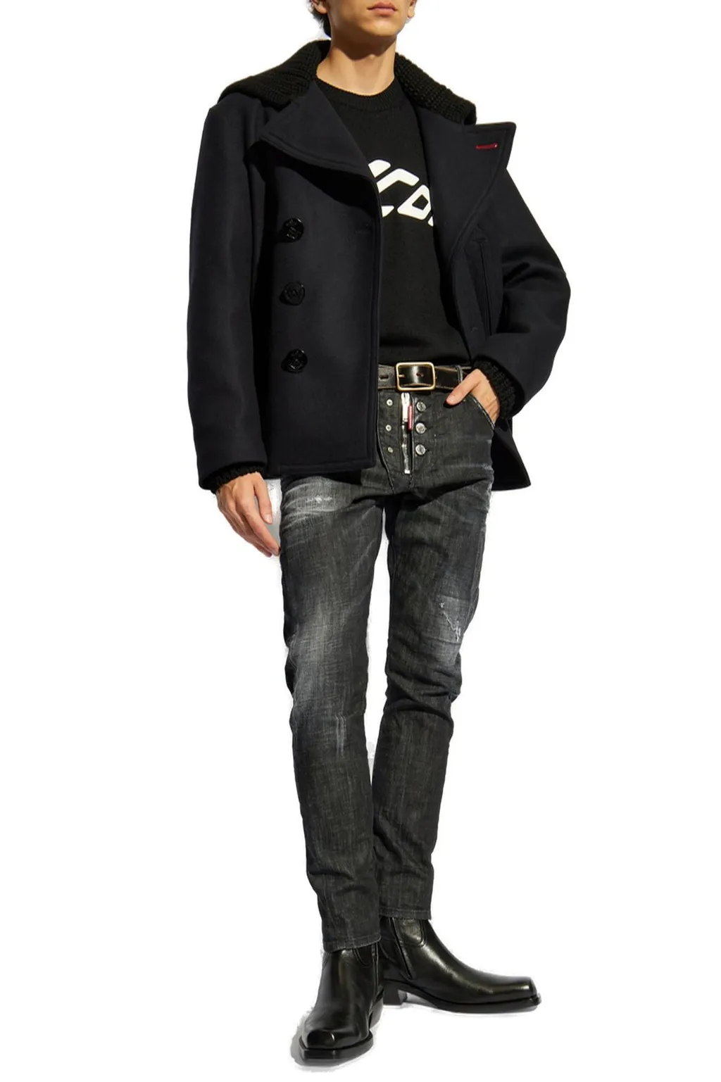 Dsquared2 Long-Sleeved Crewneck Jumper