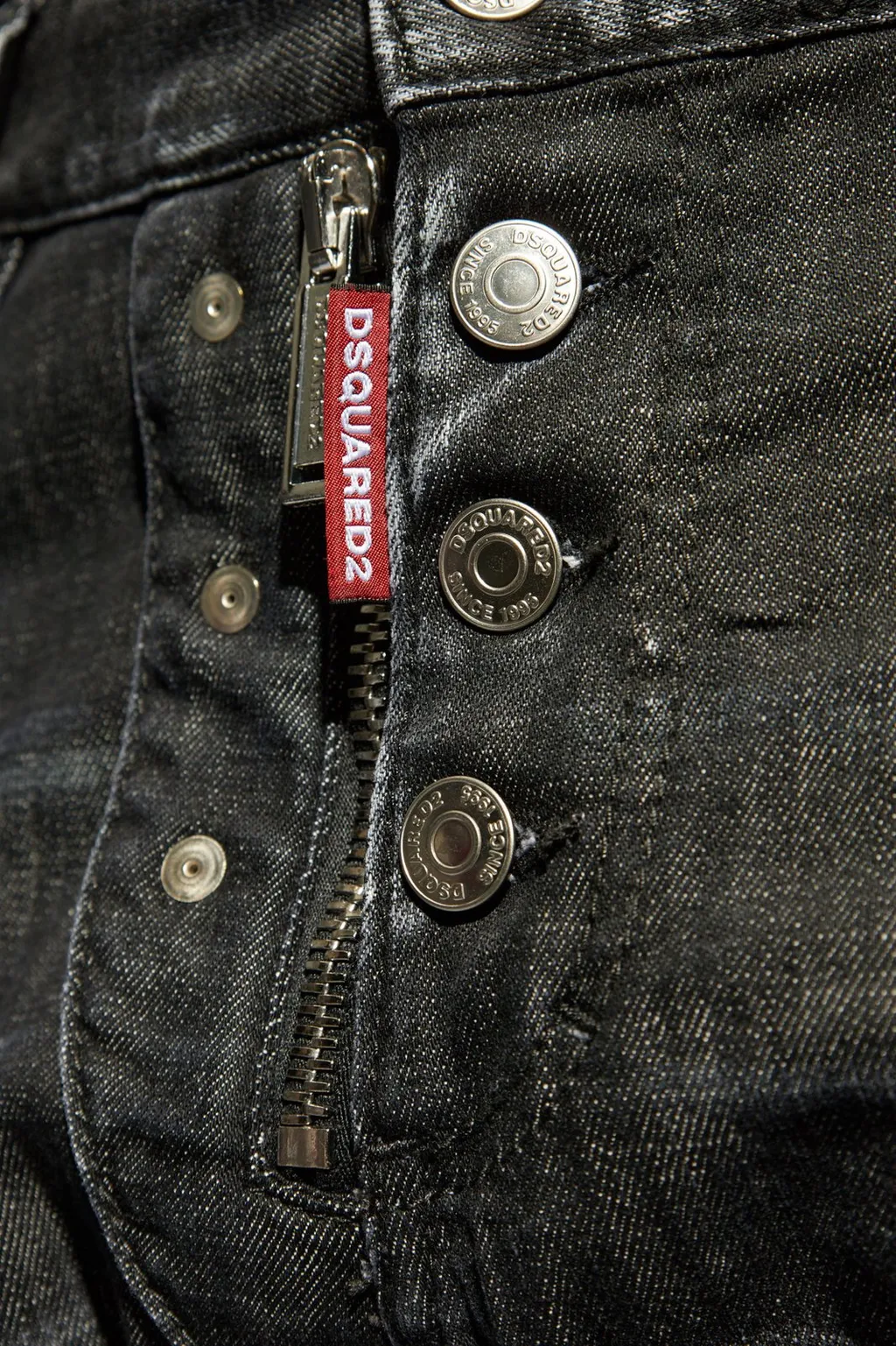 Dsquared2 Low-Rise Distressed Slim-Fit Jeans