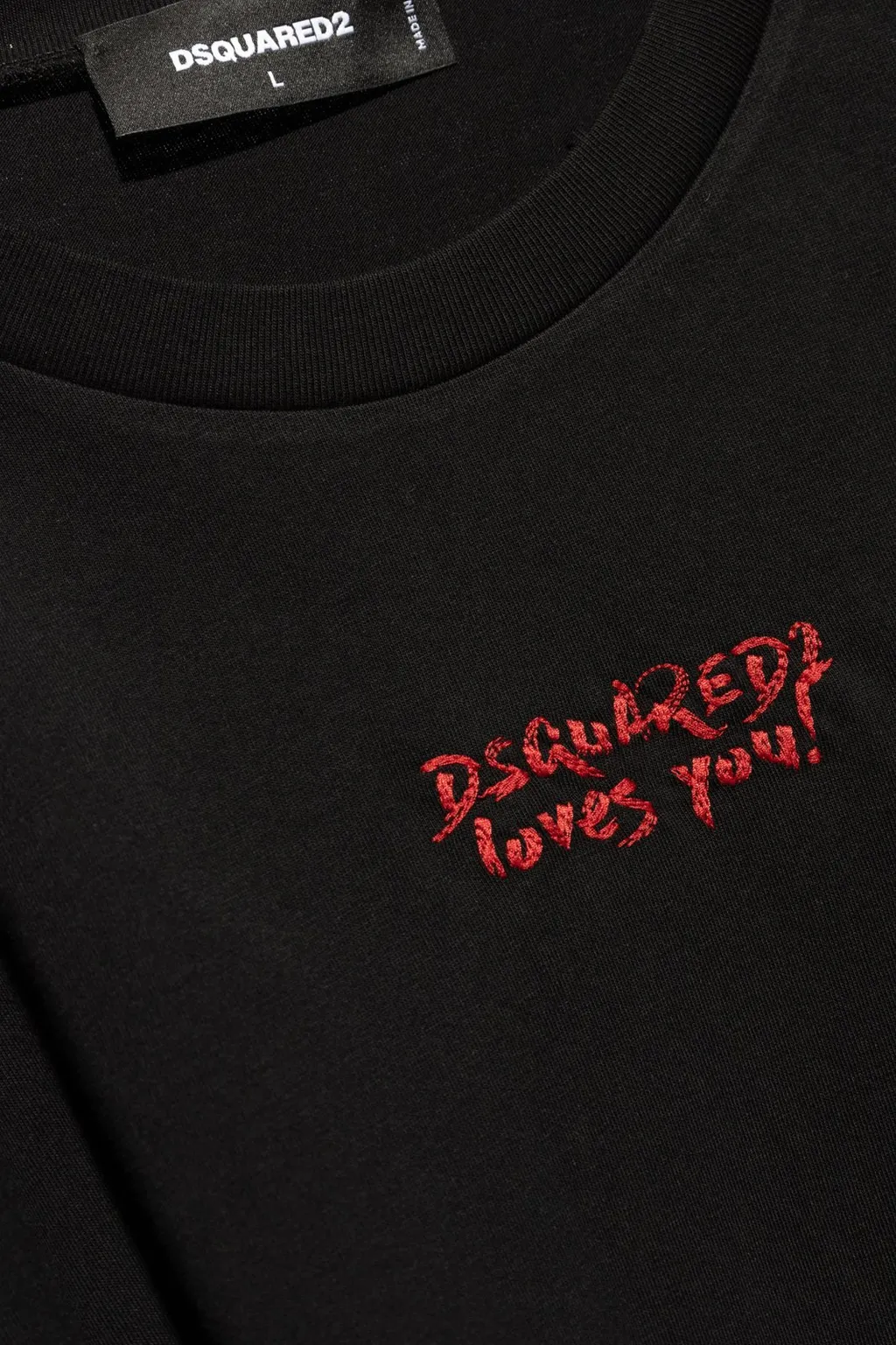 Dsquared2 Logo-Printed Crewneck T-Shirt