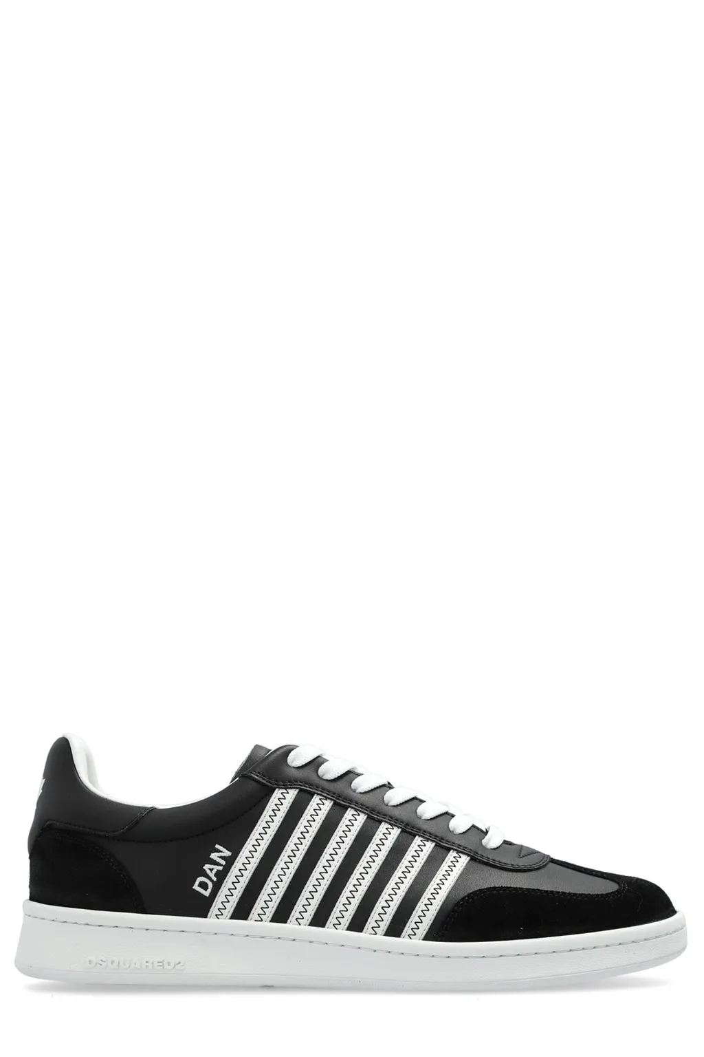 Dsquared2 Round Toe Low-Top Sneakers