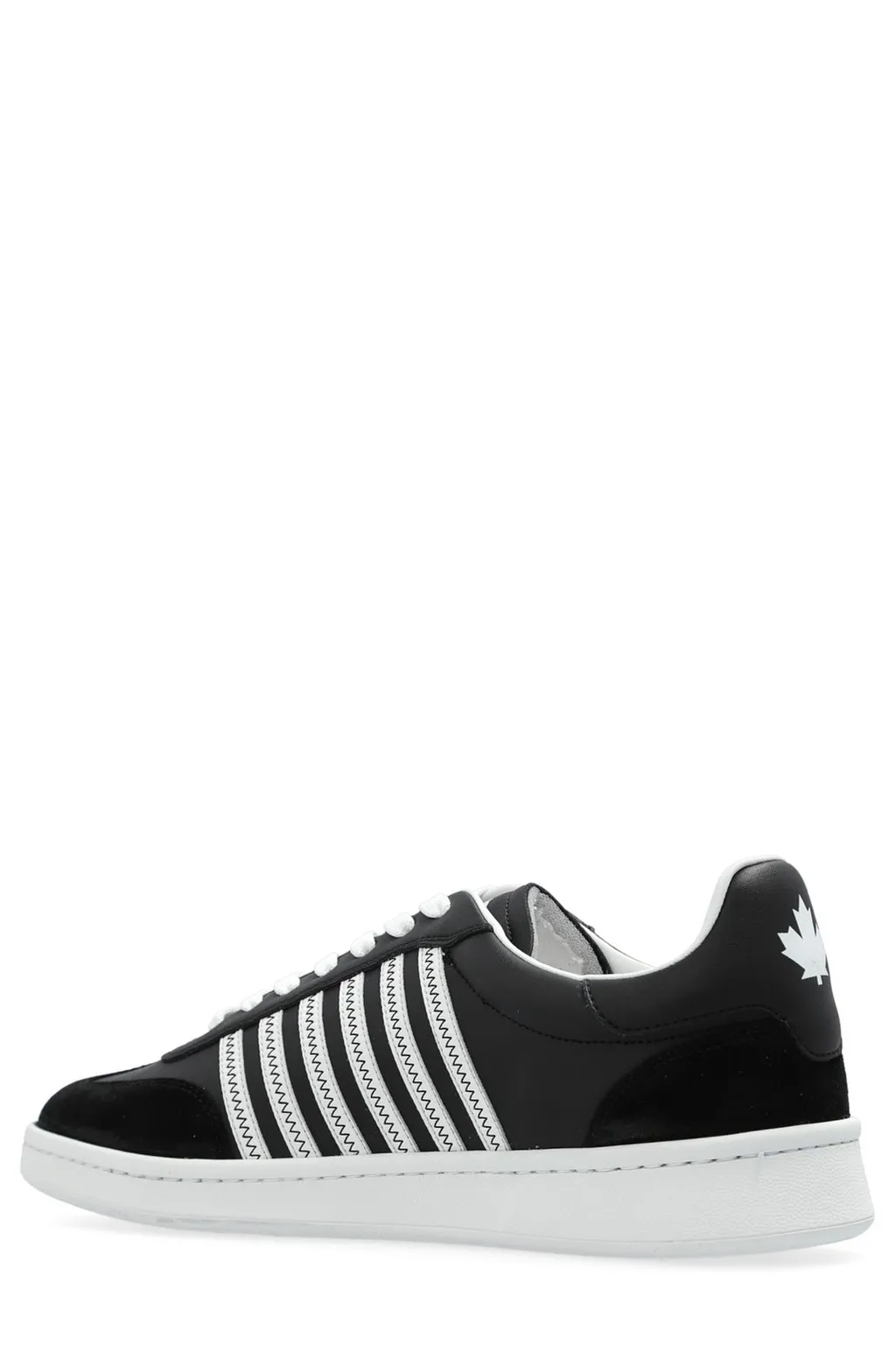 Dsquared2 Round Toe Low-Top Sneakers