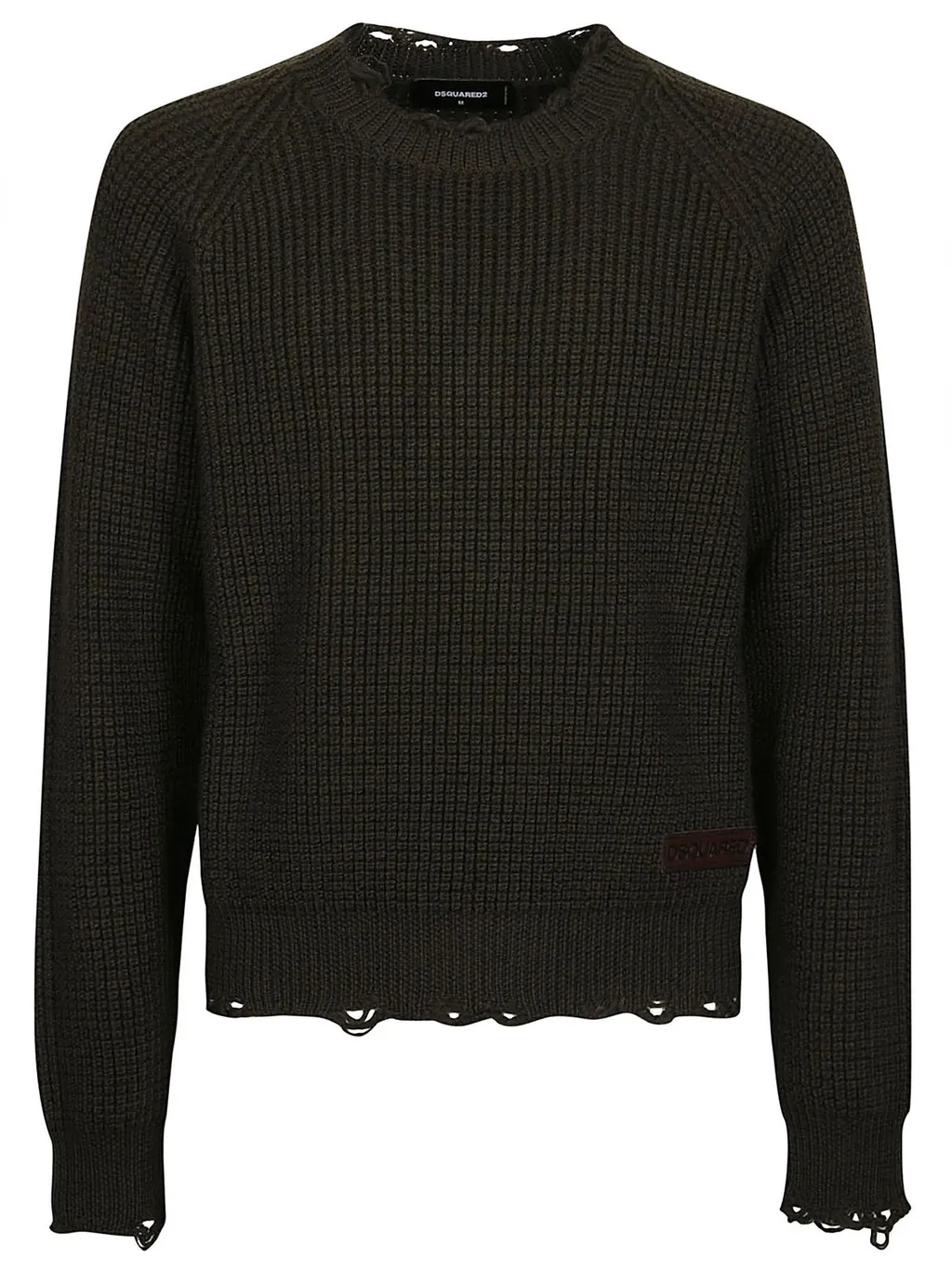 Dsquared2 Distressed Knitted Jumper