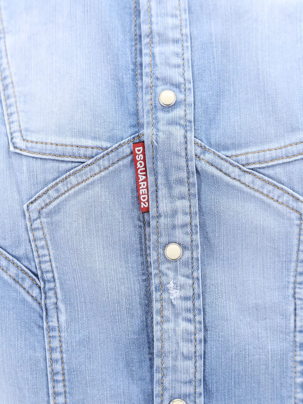 Dsquared2 Twin Stars Denim Shirt