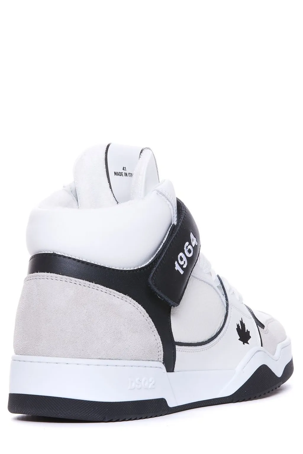 Dsquared2 Spiker Round Toe Lace-Up Sneakers