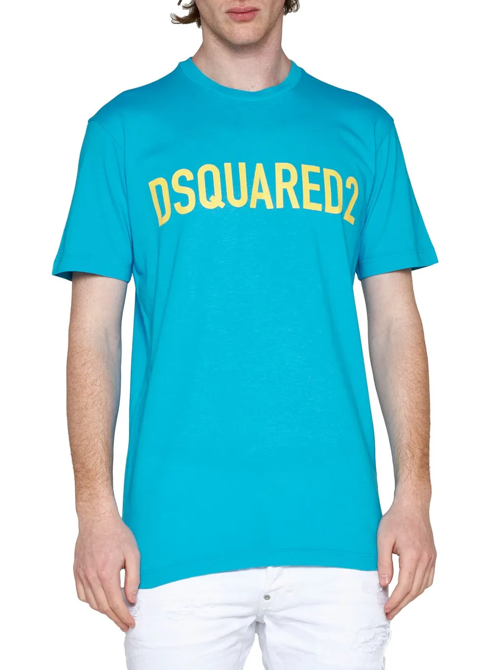 Dsquared2 Logo Printed Crewneck T-Shirt